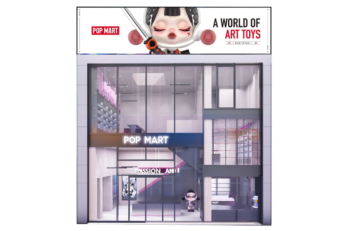日本初上陸！アートトイ「POP MART原宿本店」オープン_534913