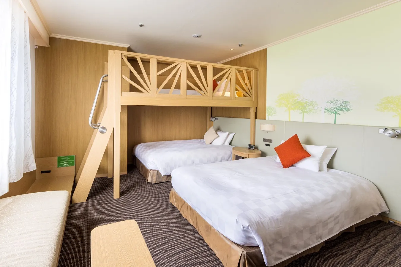 ▲31.1㎡ある「ダブルデッキルーム」