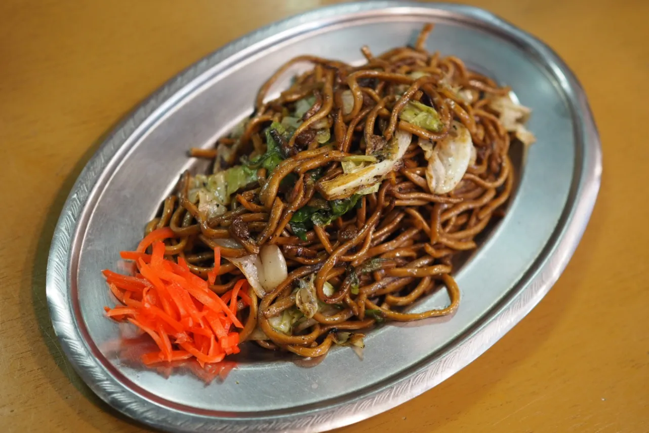 ▲「ソース焼きそば」(400円)