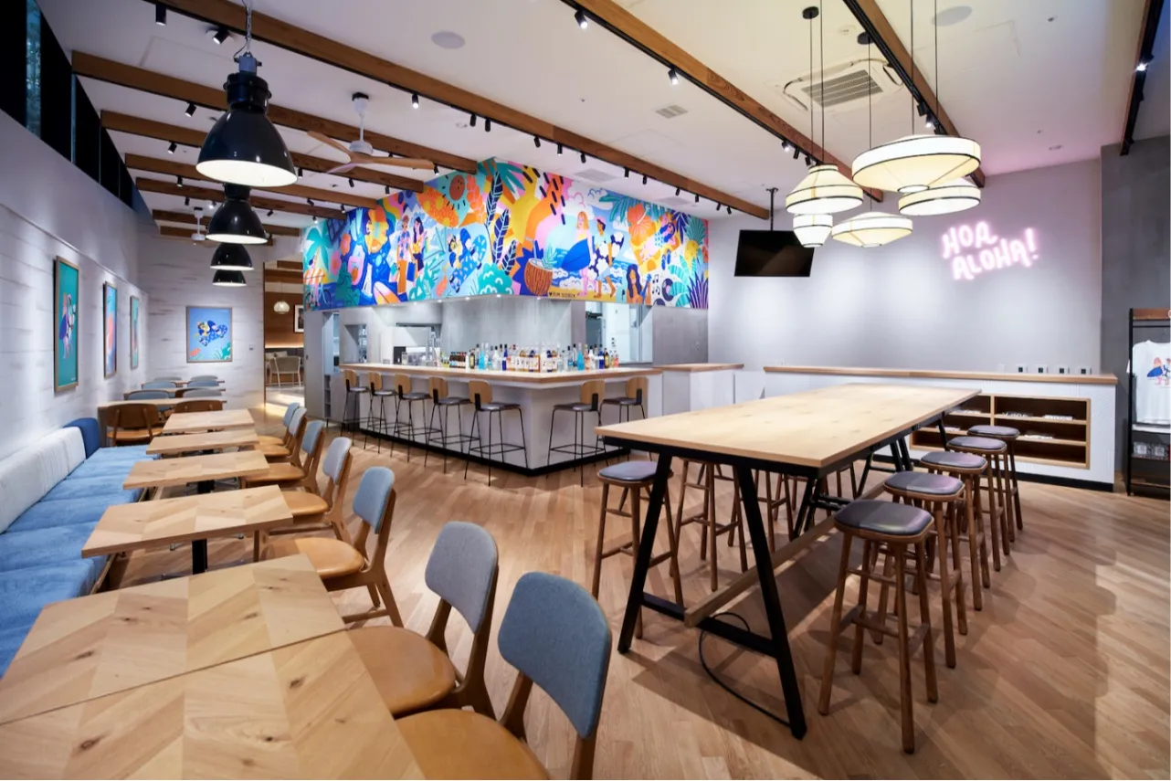 ▲hale'aina HOA 渋谷 内観