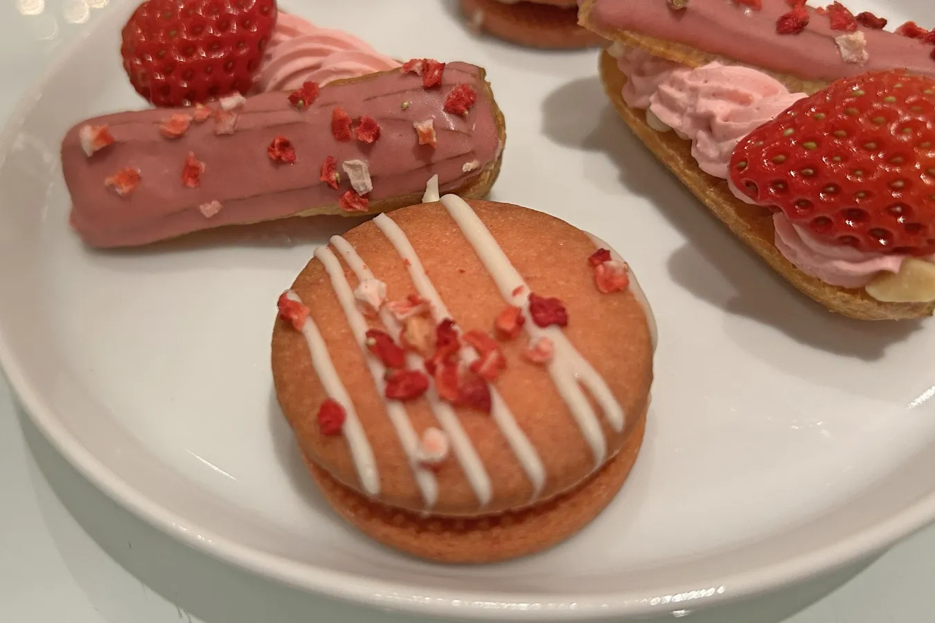 ▲「いちごのバタークリームサンド」（撮影：レッツエンジョイ東京編集部）