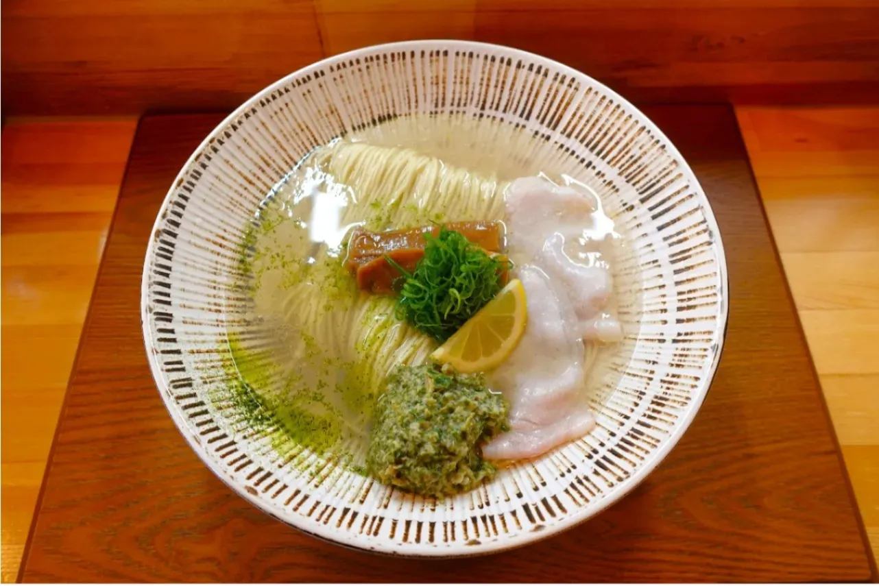 ▲「牡蠣そば（並）」