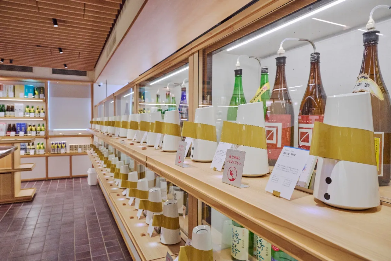 ▲「新潟清酒・THE SAKE Stand」