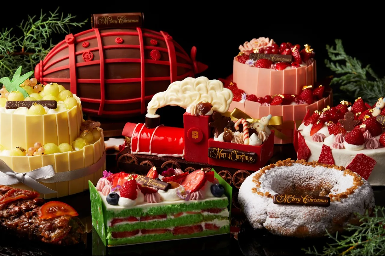 シャングリ・ラ 東京の24年クリスマスケーキ！“メリーゴーランド”着想のケーキも_1864396