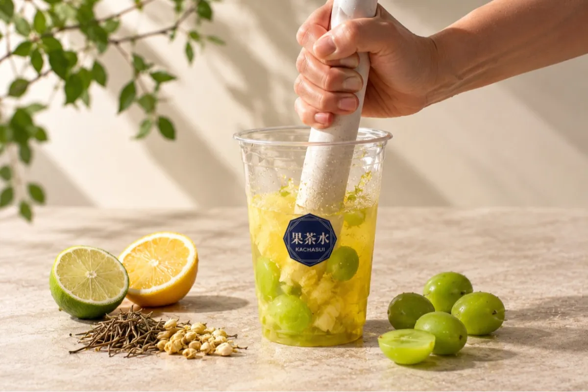 新感覚のフルーツ＆ティーブランド「果茶水 KACHASUI」1号店が渋谷にオープン