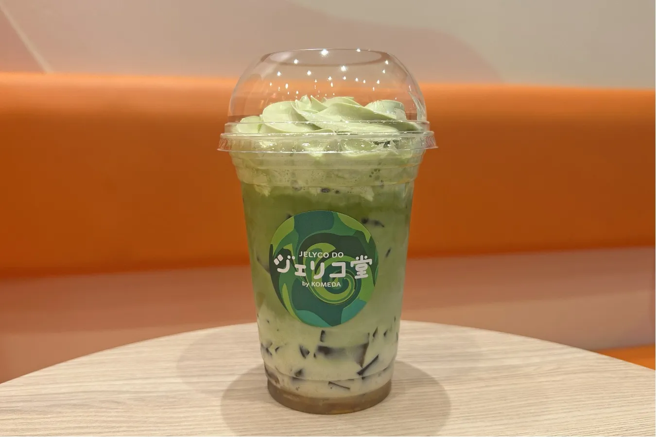 ▲コク深い抹茶とコーヒージェリーがマッチ（撮影：レッツエンジョイ東京編集部）