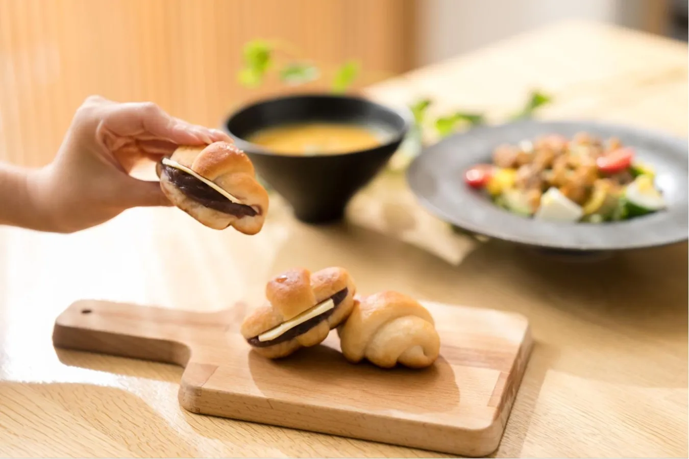 ▲「あんバターサンド」