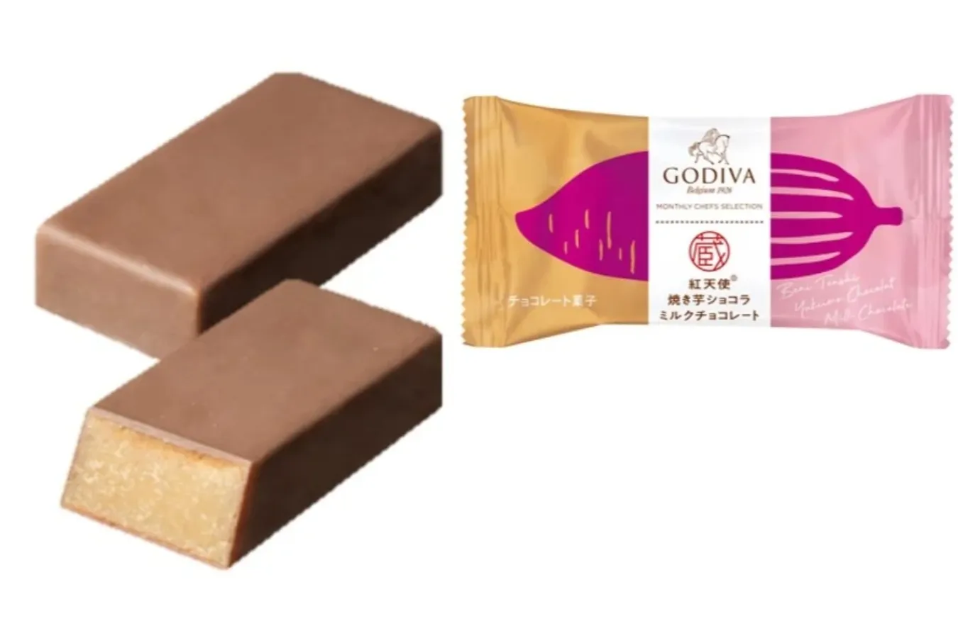 ▲紅天使® 焼き芋ショコラ ミルクチョコレート