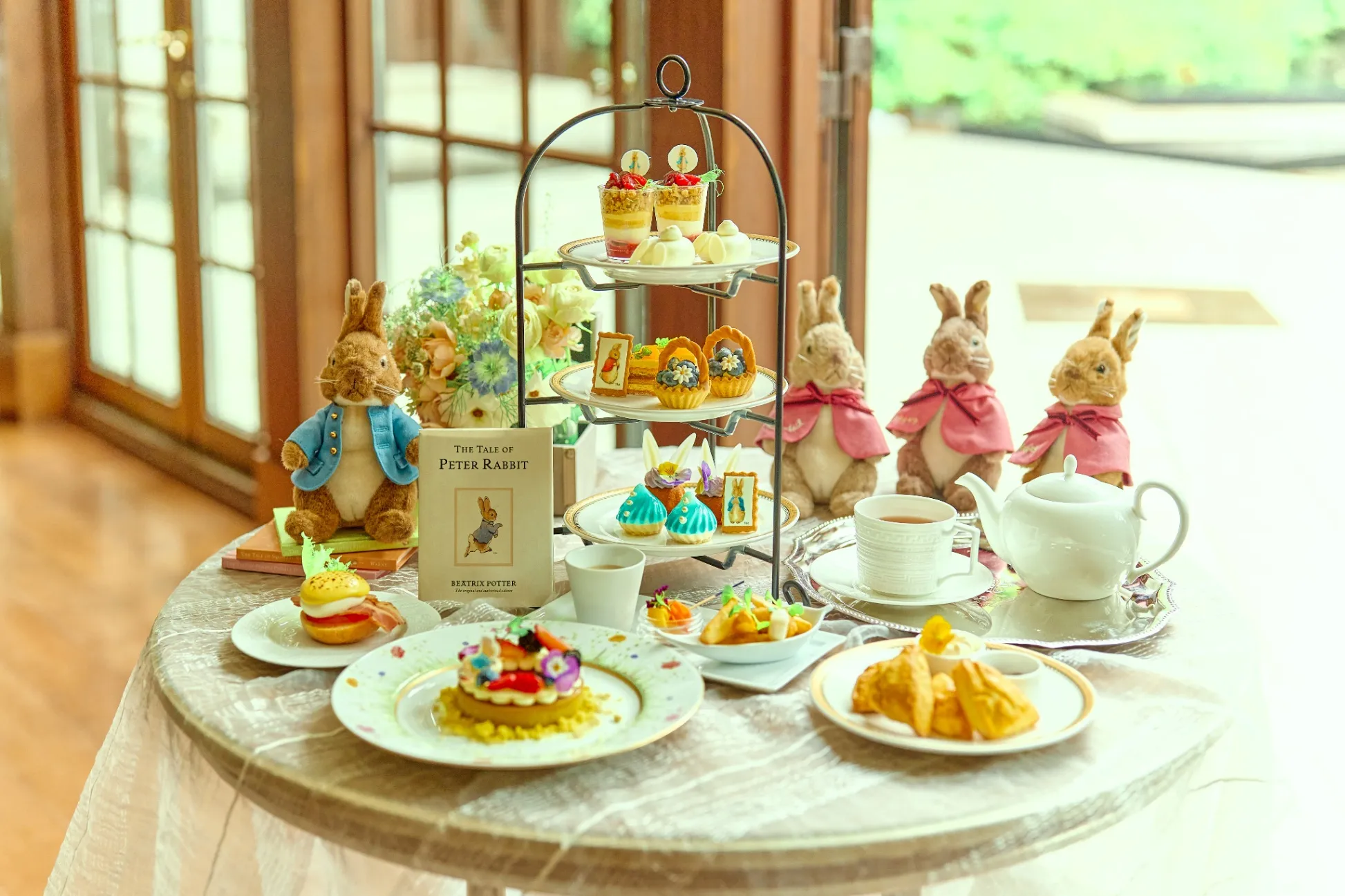 ピーターラビットをモチーフにしたアフタヌーンティーの追加開催が決定