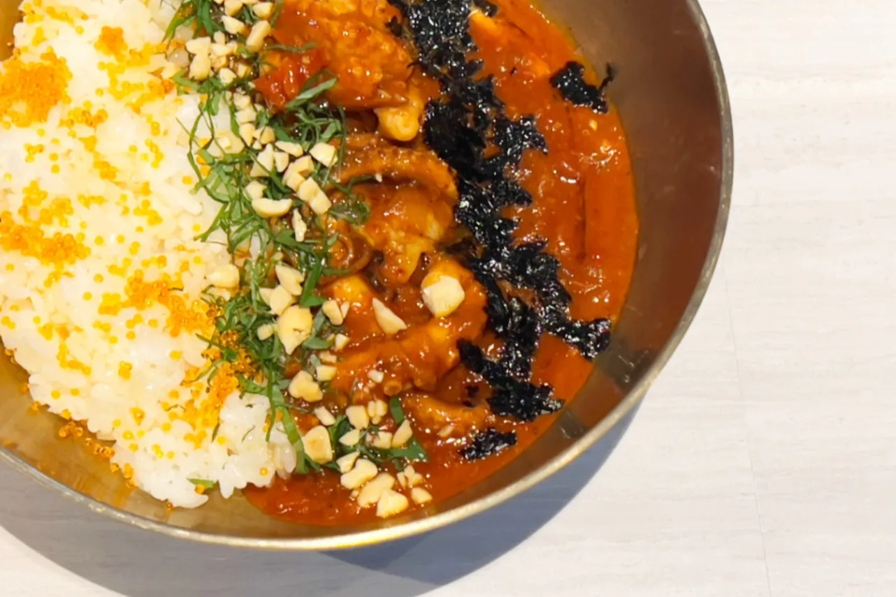 ▲「チュクミカレー」（1,200円）