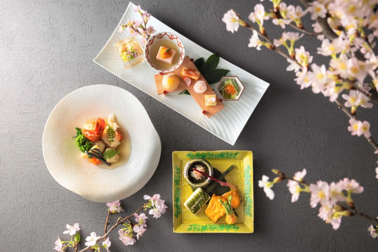 ▲「花見懐石」
