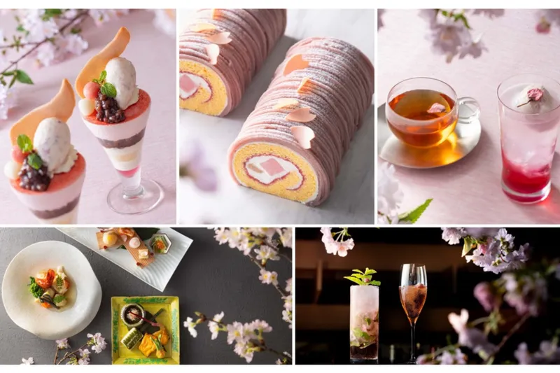 【ザ・キャピトルホテル 東急】“桜”をモチーフにした期間限定メニューが多数登場