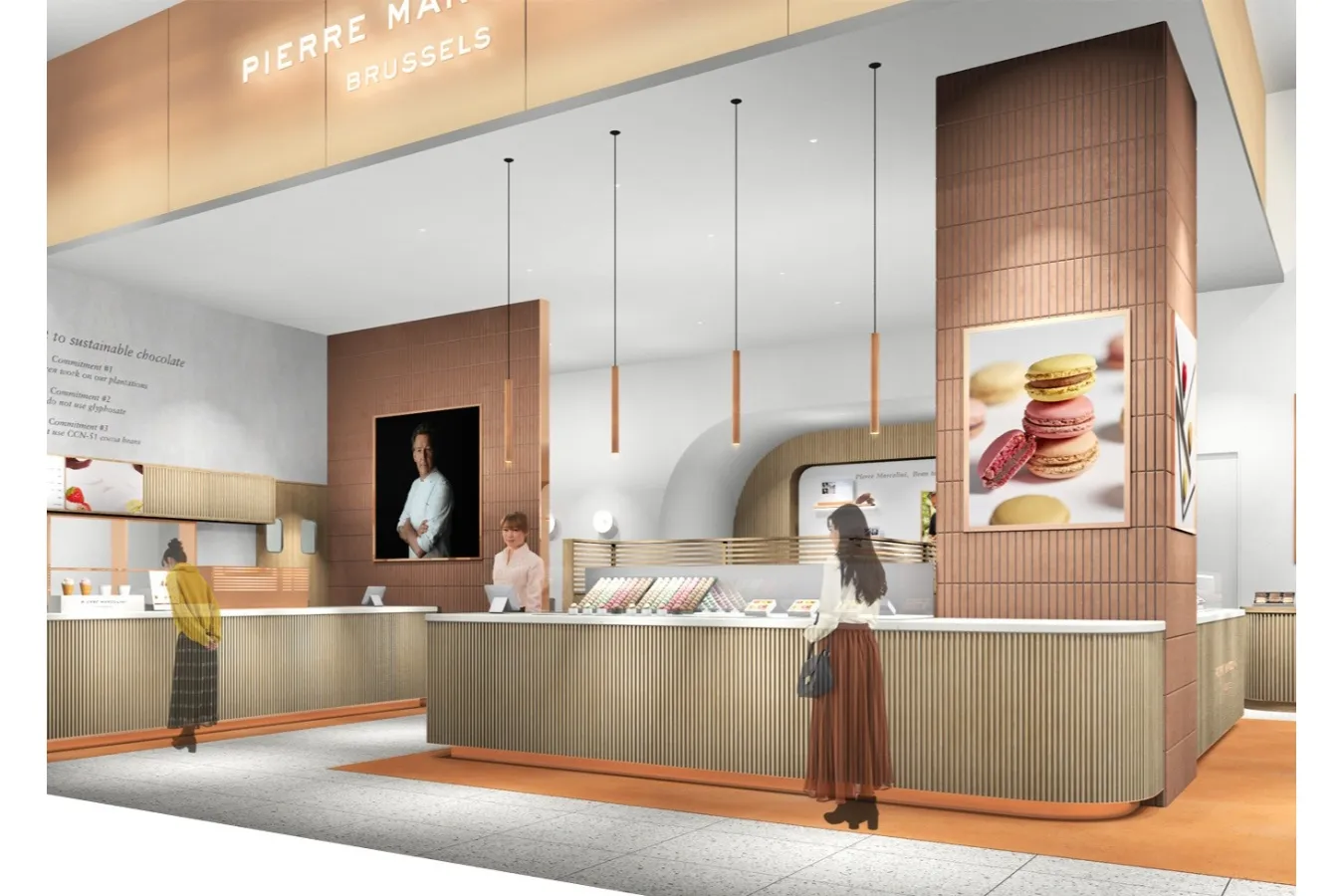 「ピエール マルコリーニ」カフェ併設の新店が自由が丘にオープン！限定ドリンクも_3977960