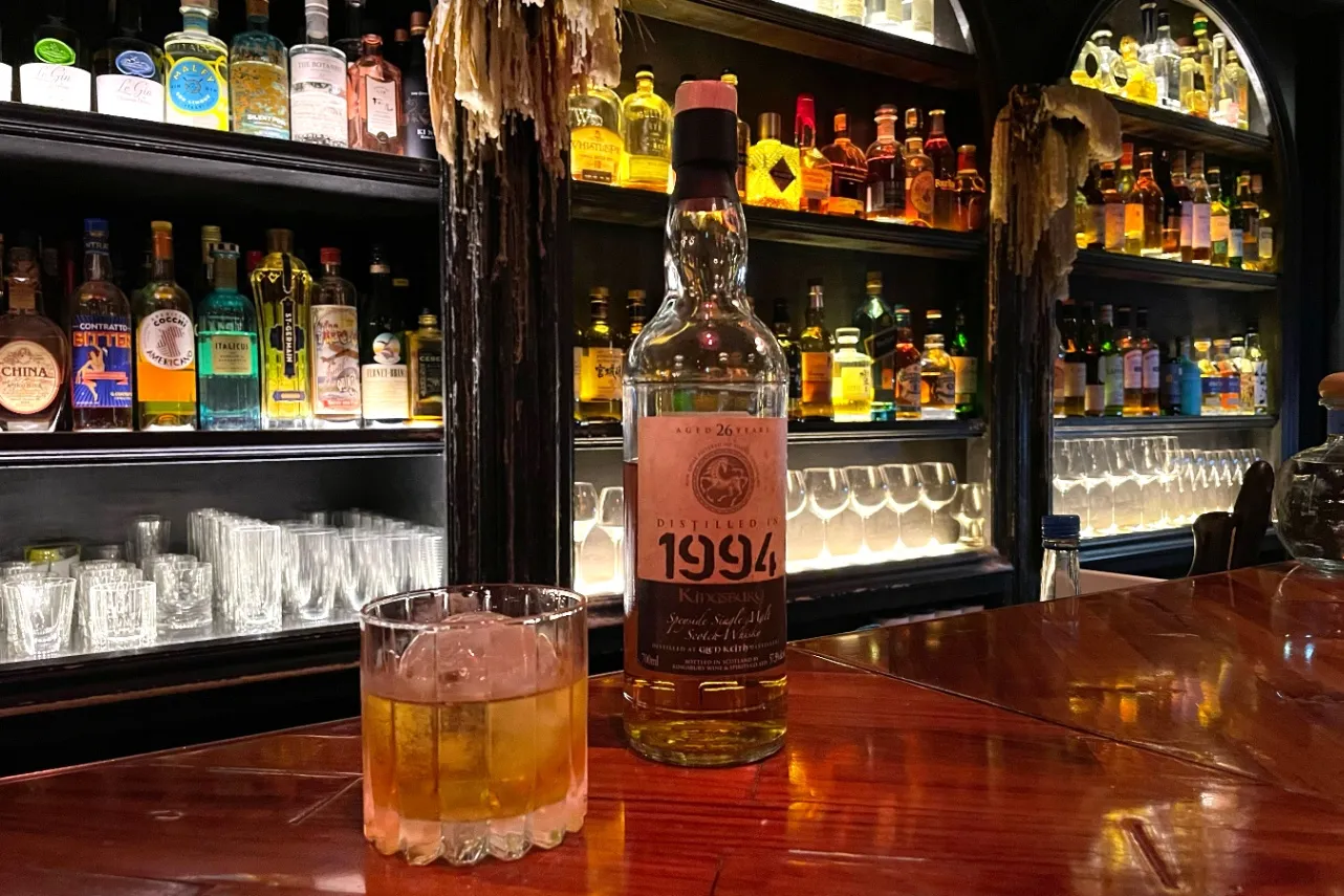 ▲「グレンキース1994 26年」（一杯5,000円）