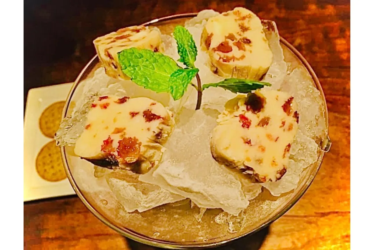 ▲「自家製発酵レーズンバター」（1,430円）（写真提供：Bar Lasile）