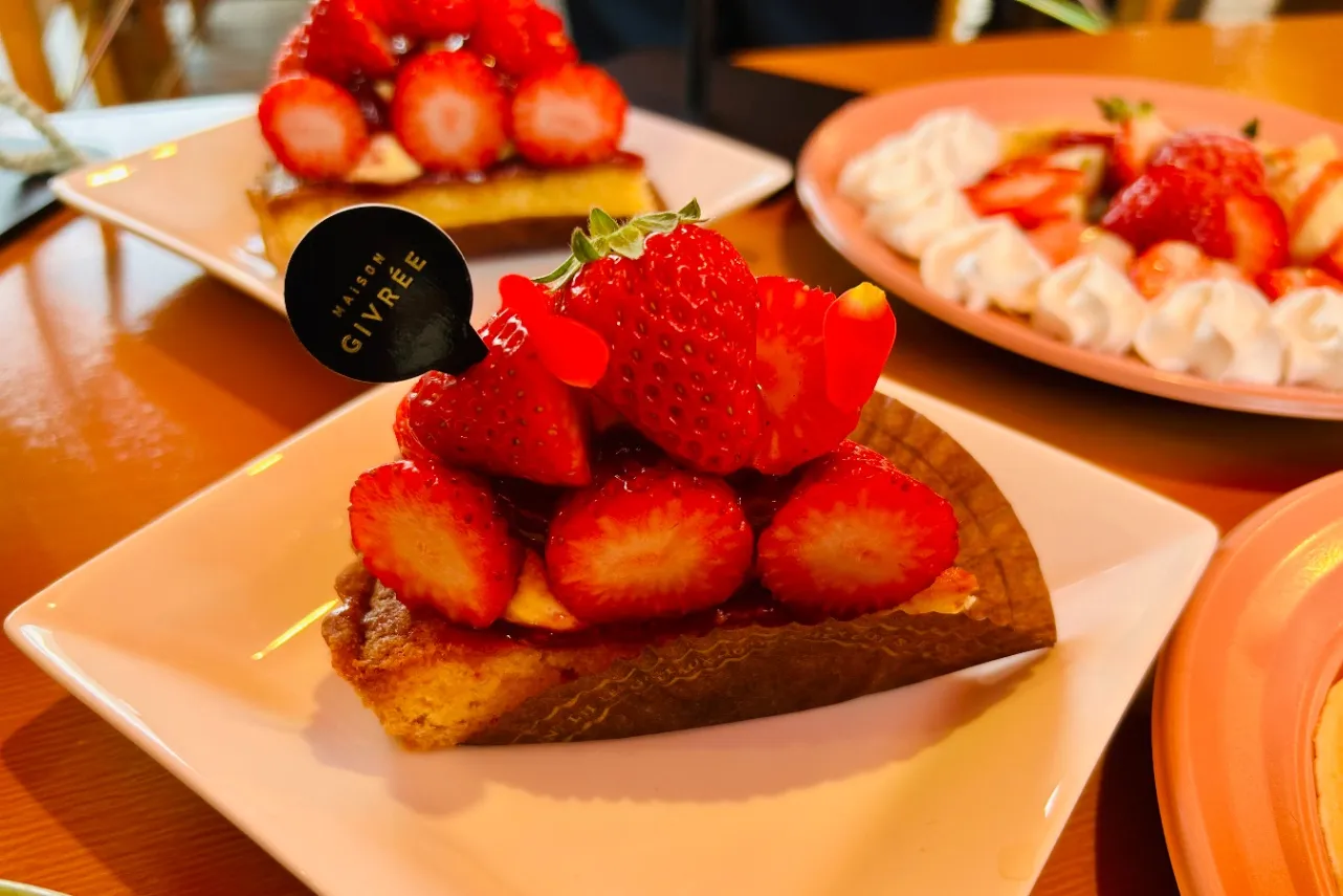 ▲「おおくまベリーの苺タルト」（900円）（撮影：レッツエンジョイ東京編集部）