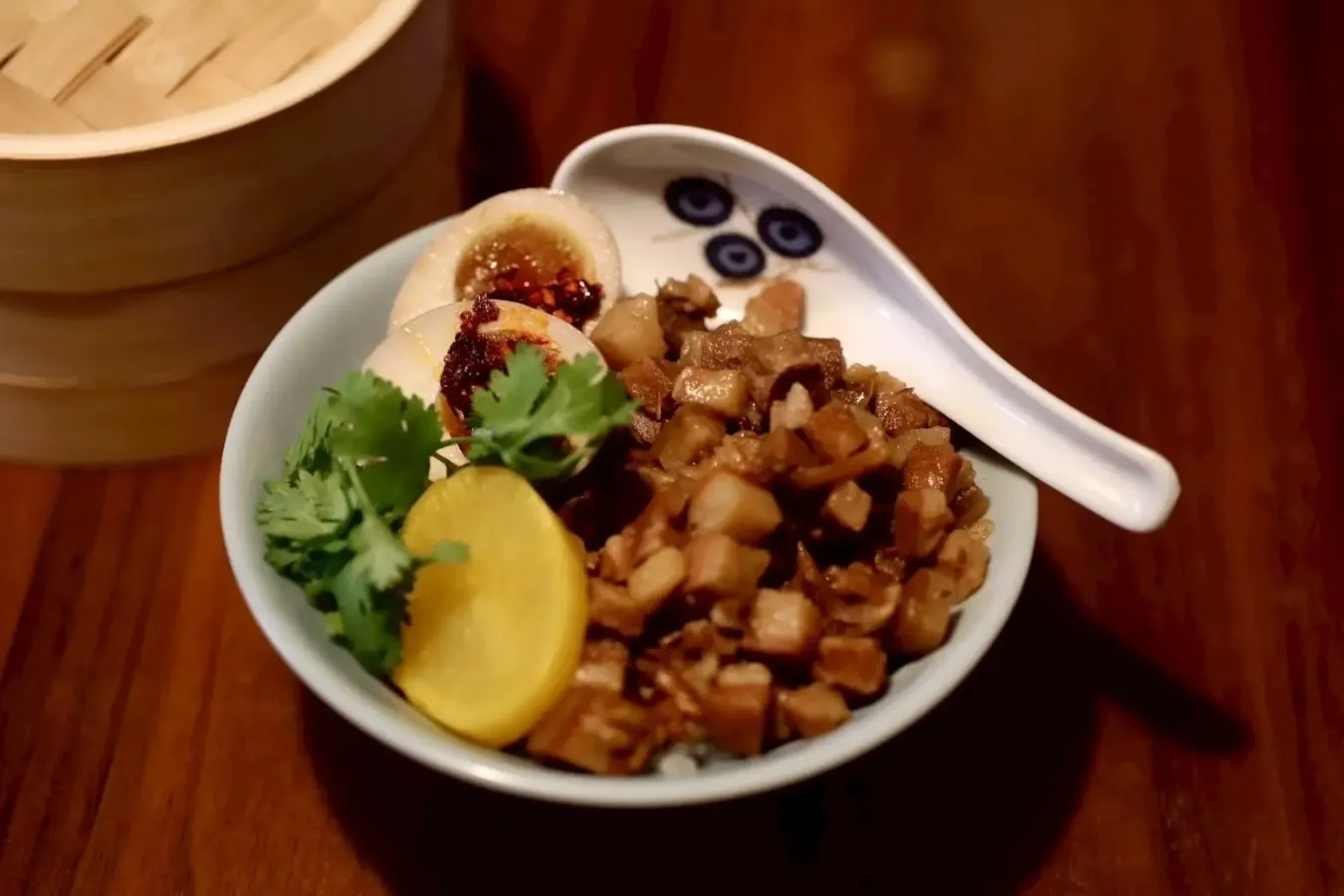 ▲「魯肉飯（締めルーローハン）」