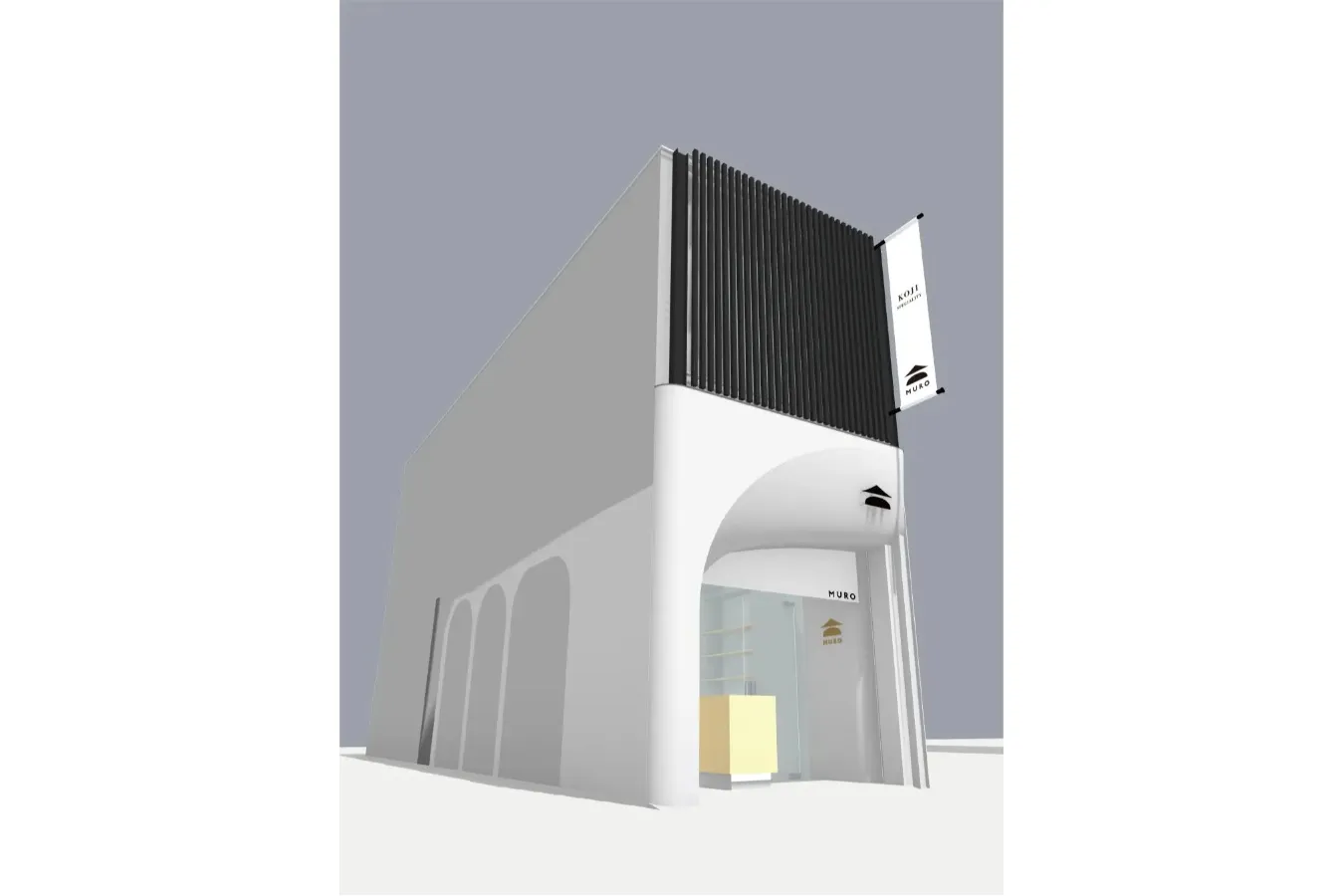 ▲MURO神楽坂リニューアル後の店舗外観イメージ