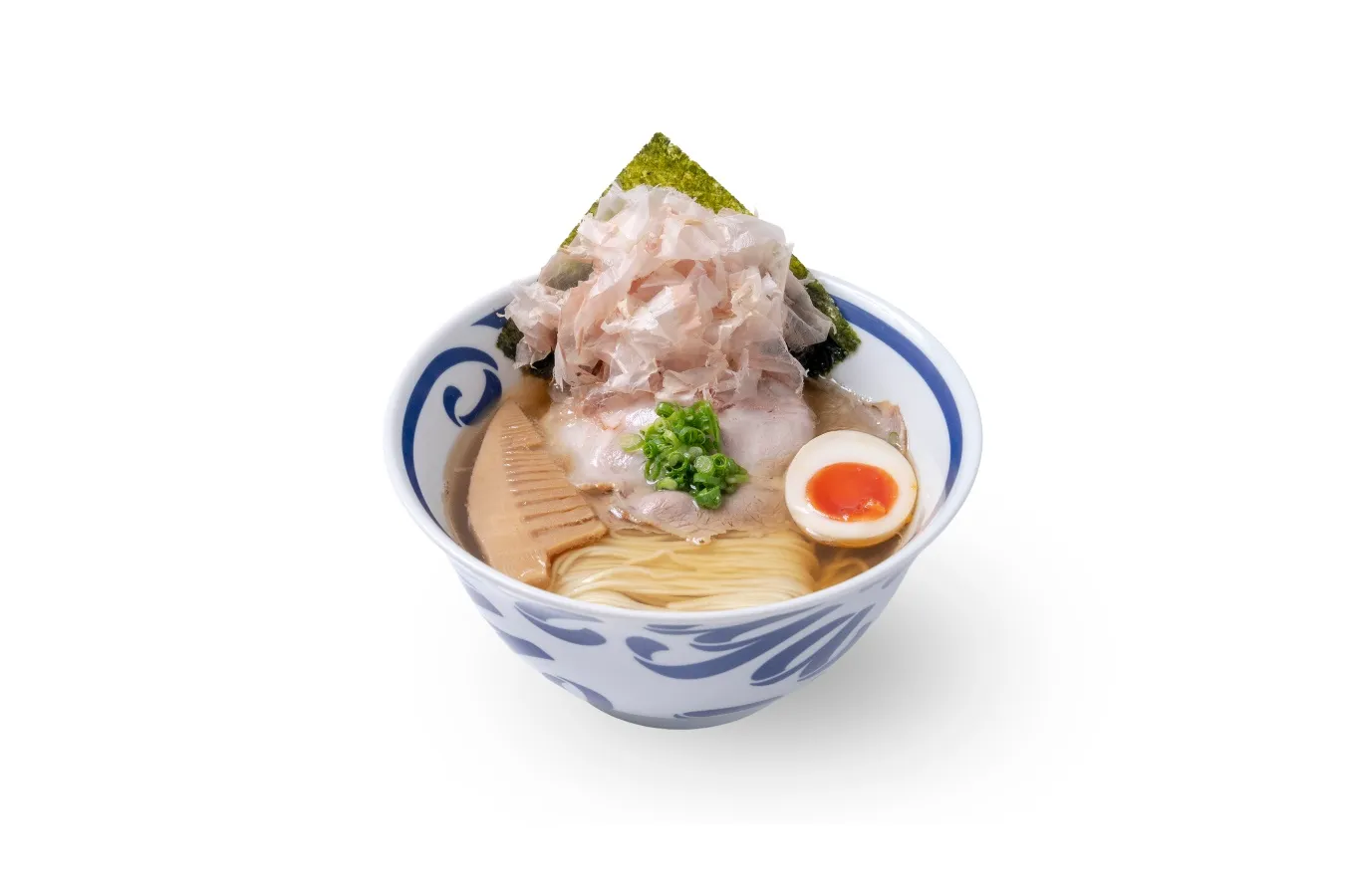 ▲「出汁そば（白醤油）」