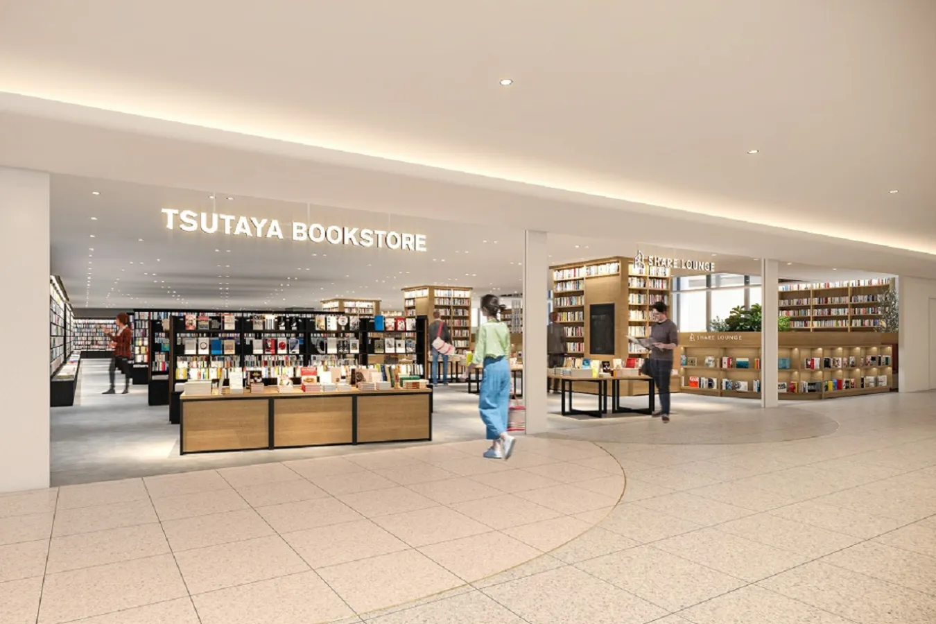 ▲コンセプトは“集い、想い、閃く書店”。居心地の良い空間の中で、お気に入りの本や雑貨、最新の情報が見つかる生活提案型書店を目指す
