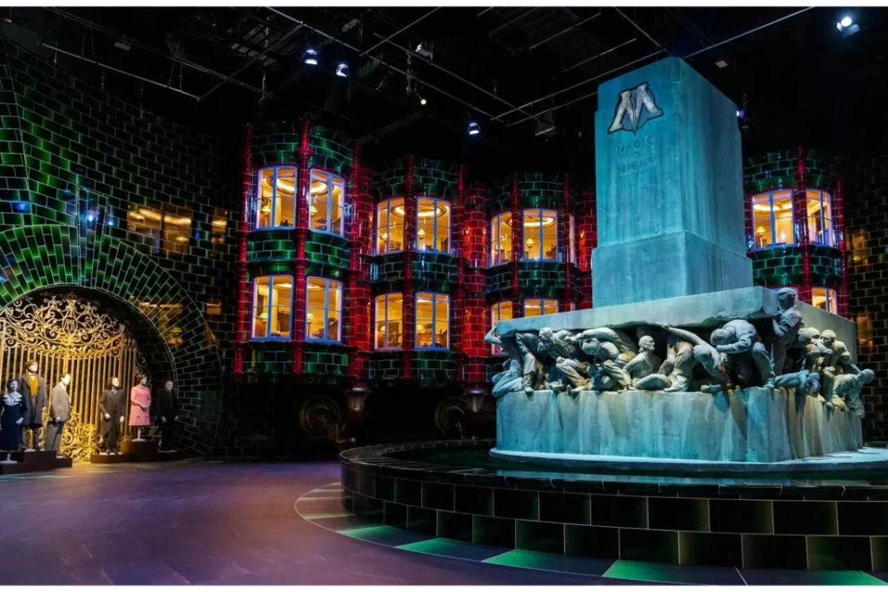 ▲魔法省（Warner Bros. Studio Tour Tokyo – The Making of Harry Potter.）