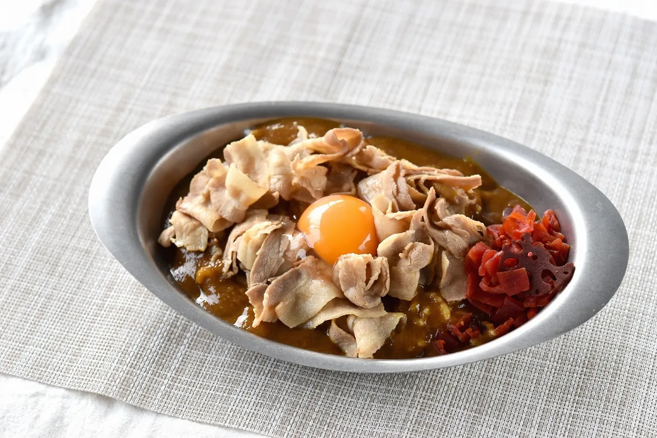 ▲「スタミナカレー」