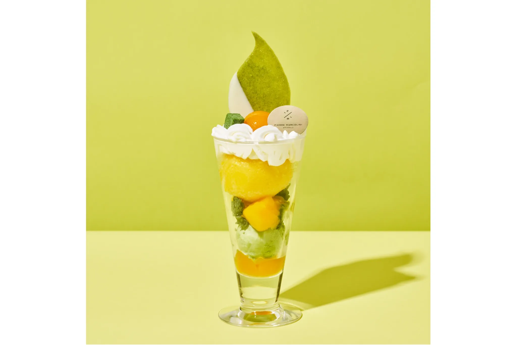 【ピエール マルコリーニ】“マンゴー＆抹茶”の夏限定パフェやワッフルが登場！