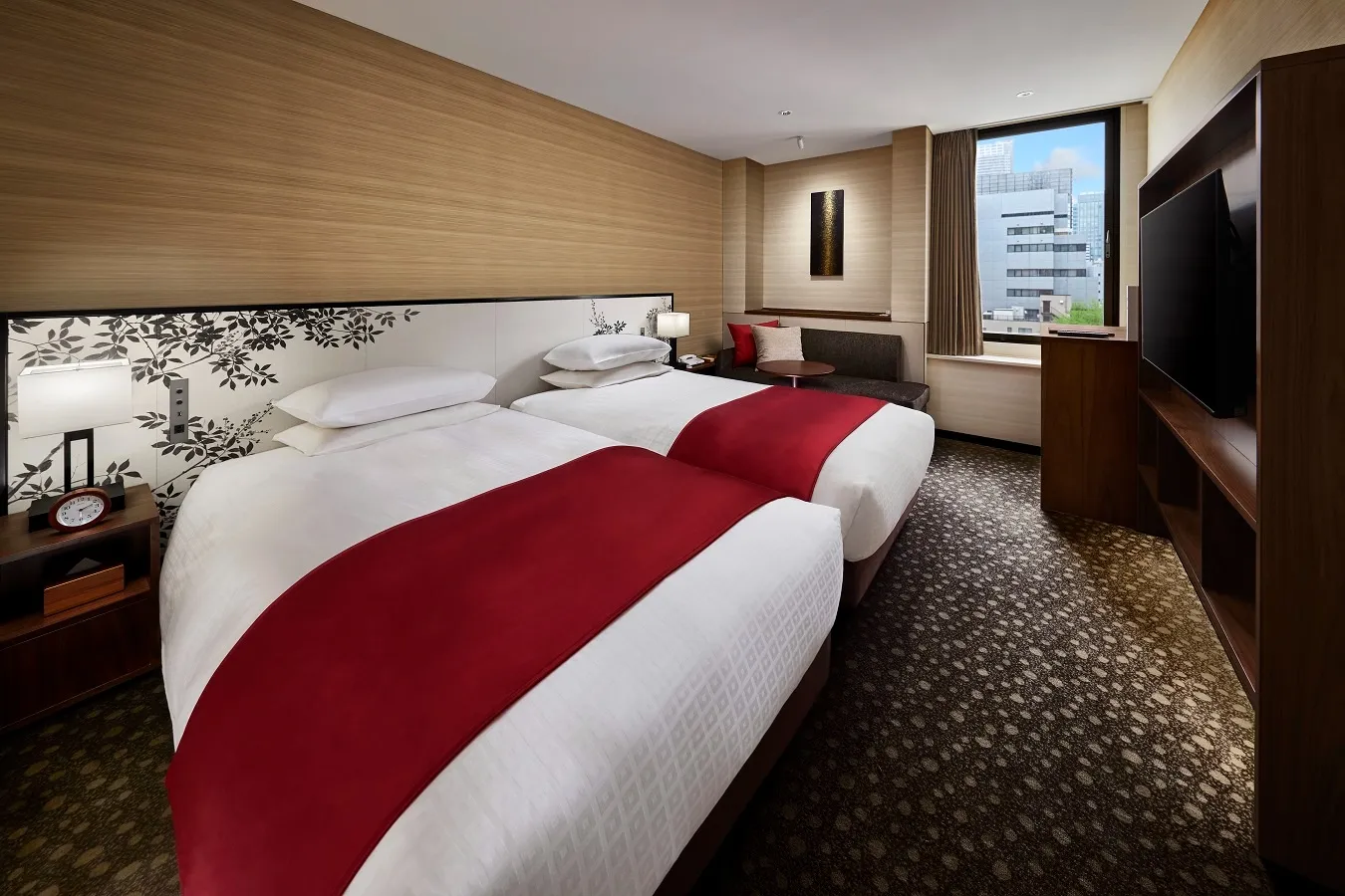 ▲スタンダードツインルーム