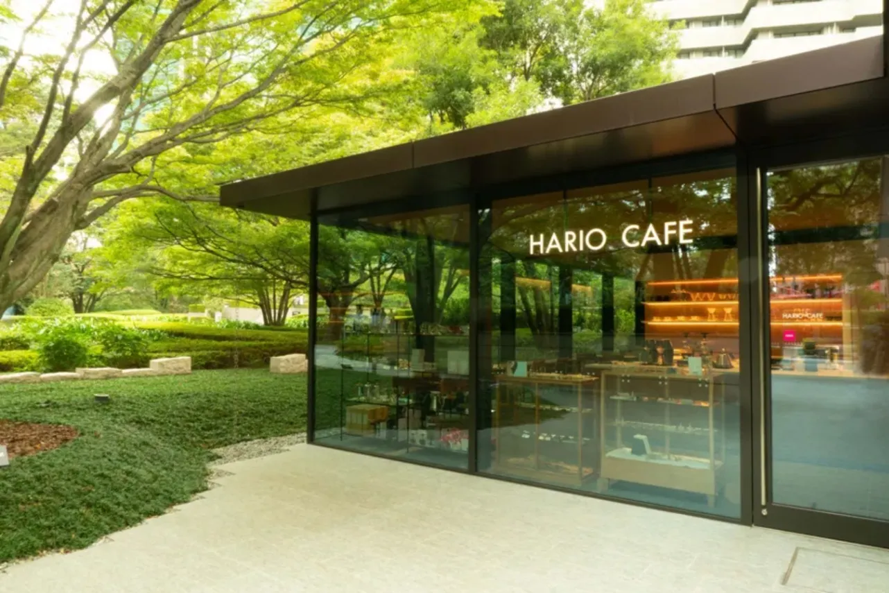 ▲泉屋博古館東京 カフェ HARIO CAFE泉屋博古館東京店