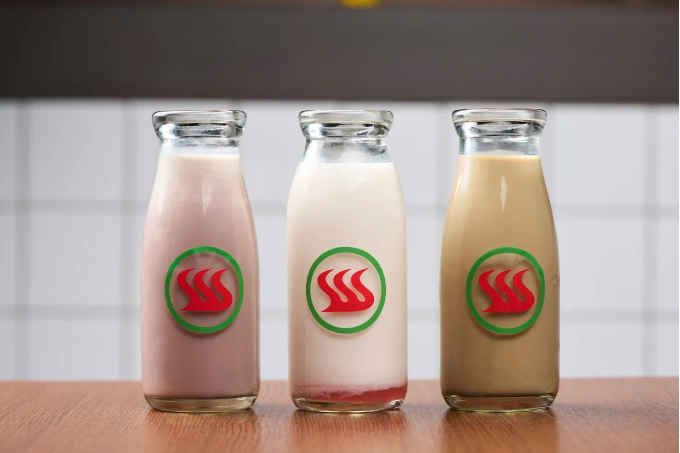 ▲「牛乳瓶カクテル」