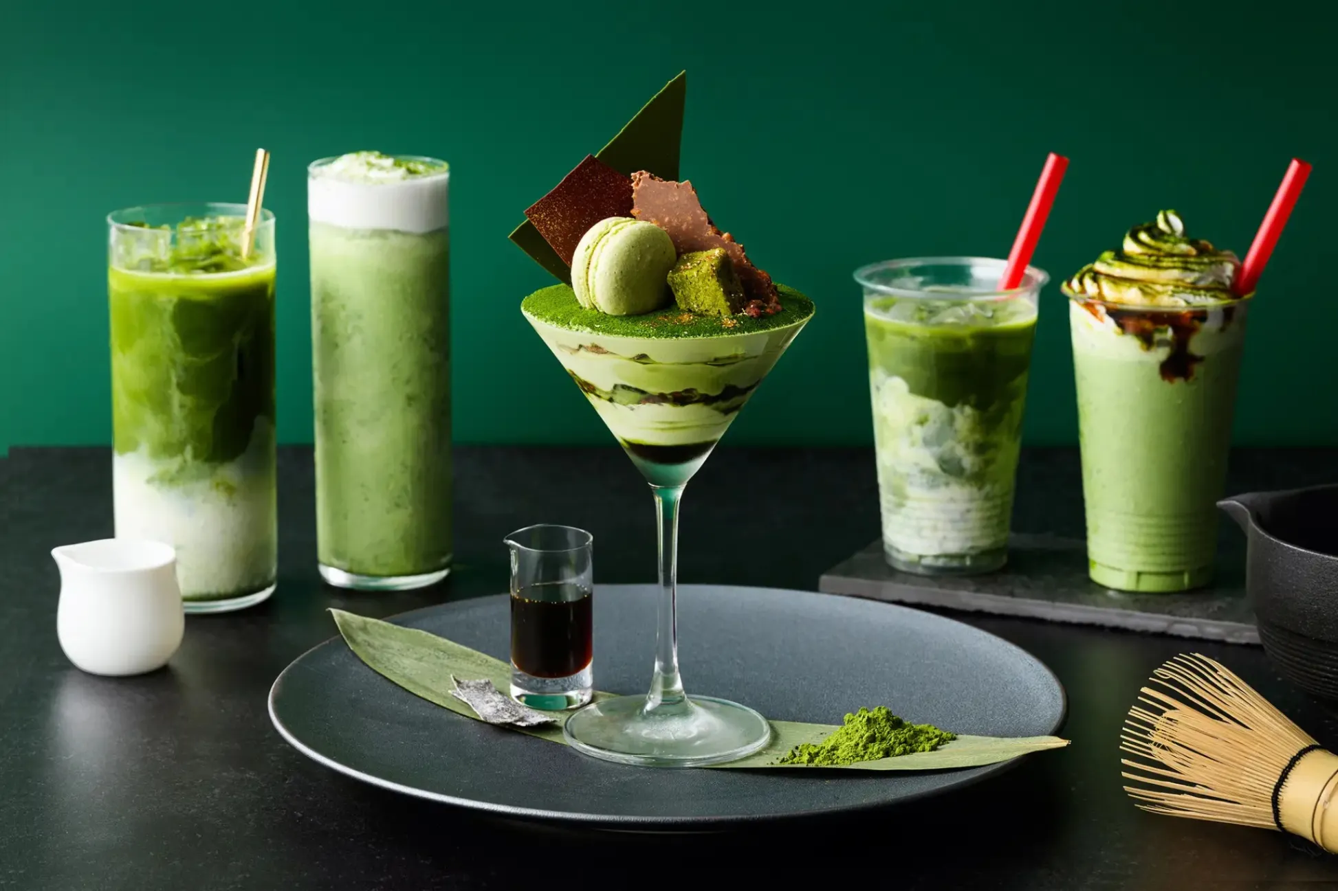 【アニヴェルセルカフェ 表参道】“宇治抹茶”を使用した大人リッチな抹茶メニュー登場！