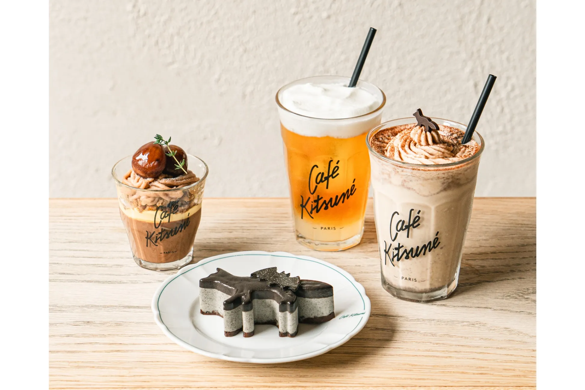 Café Kitsuné】秋の新作スイーツ＆ドリンクが登場！マロンショコラ