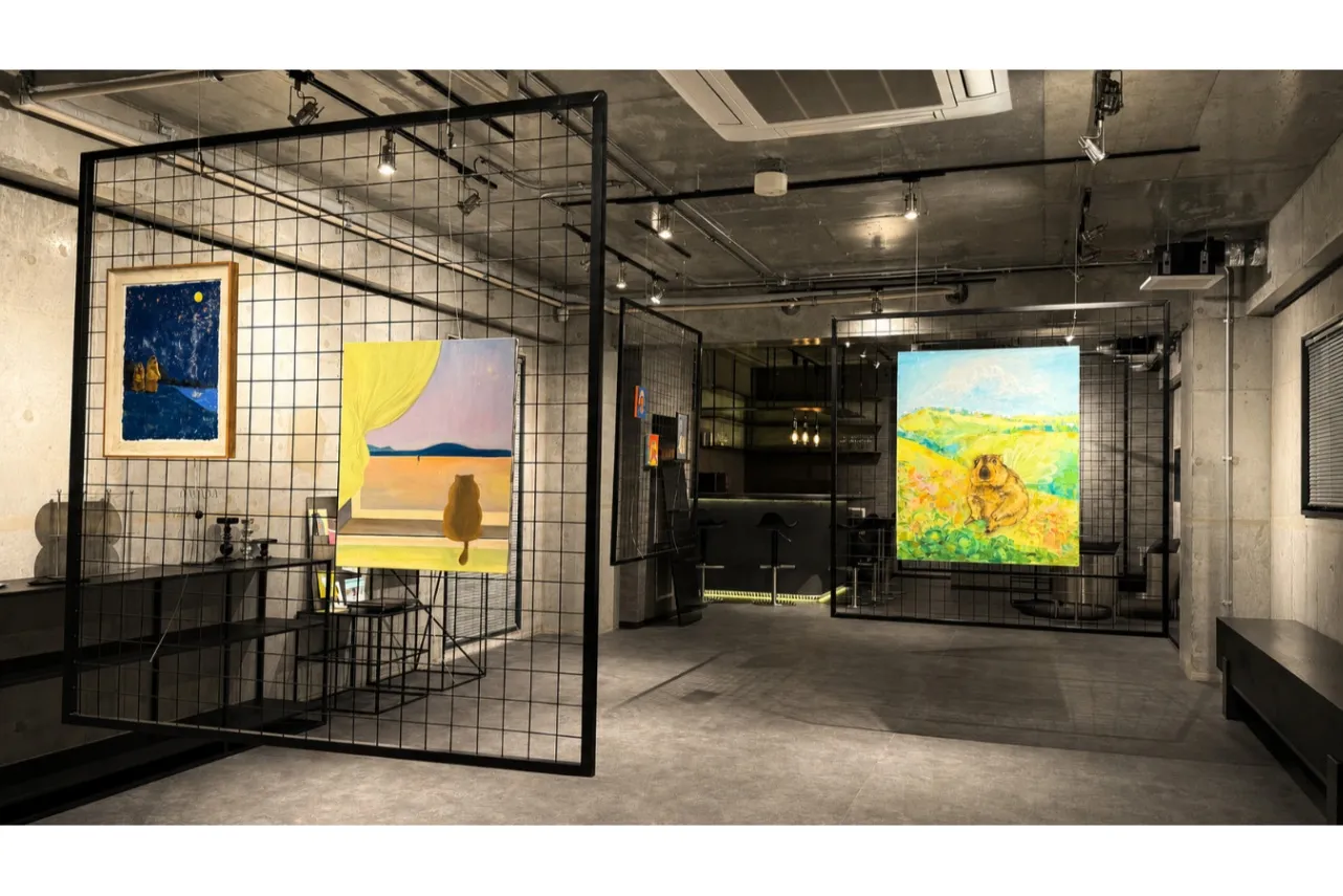 ▲「ART Lounge TSUBOMI」