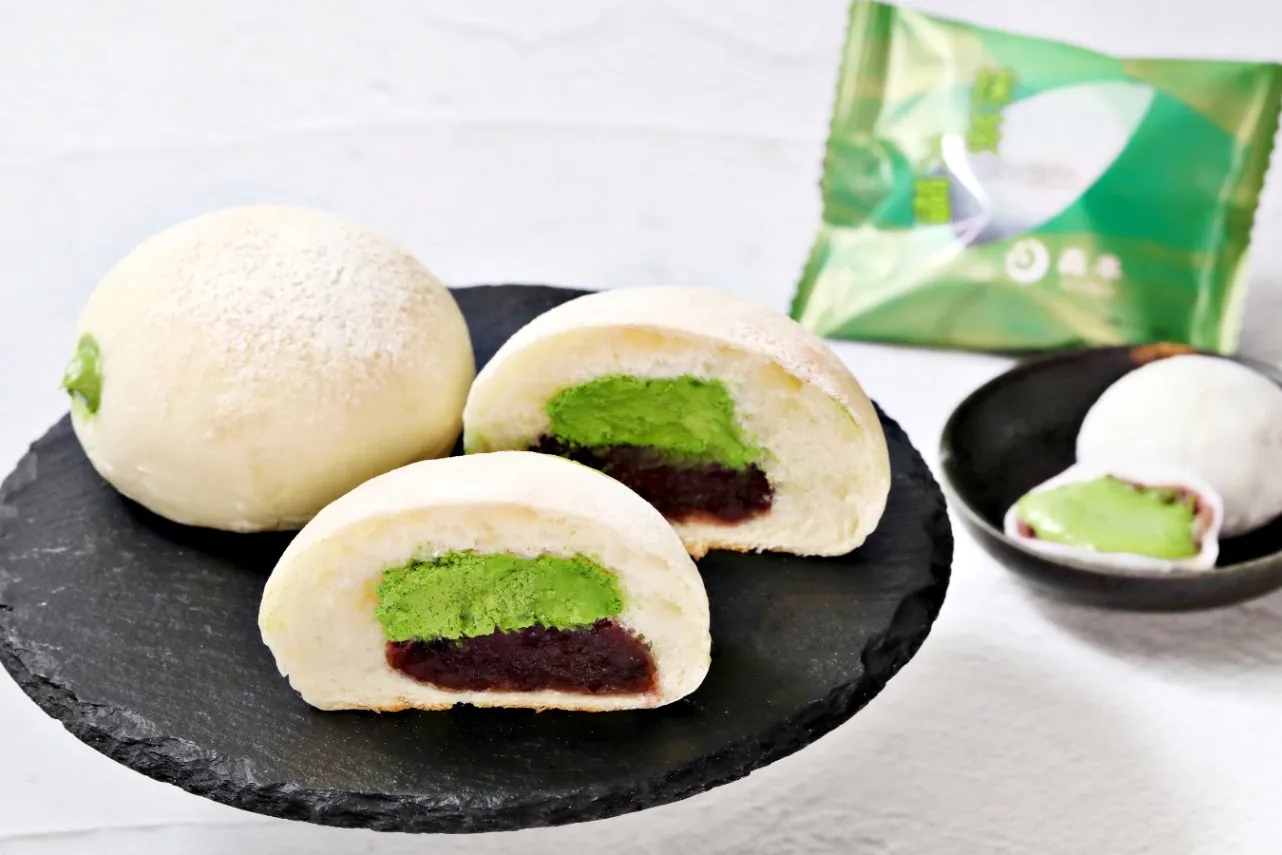 ▲「京生クリームパン～宇治抹茶ホイップ～」