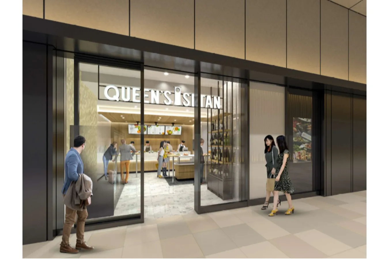 「クイーンズ伊勢丹」の新業態店が浜松町にオープン！コーヒーコーナーやカスタム弁当の販売も_2947924
