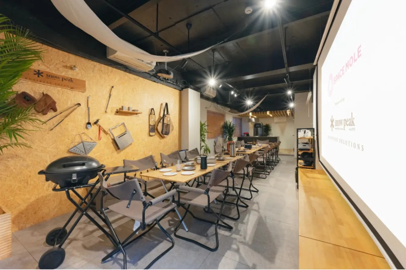 ▲SpemoCampingSpace新宿