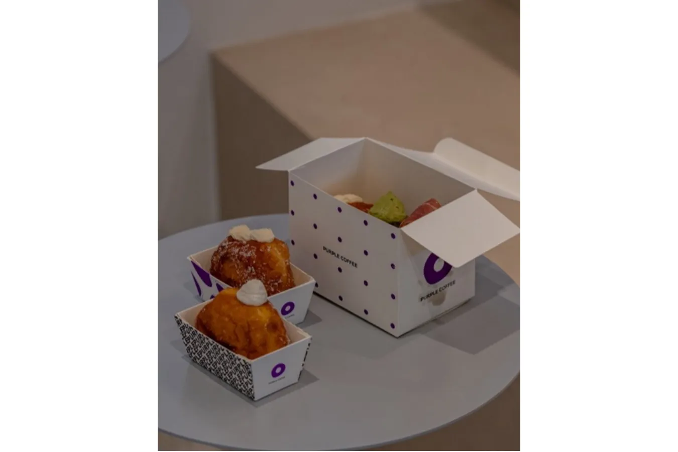 揚げたて生ドーナツ”が楽しめる！原宿に「パープルコーヒー」オープン