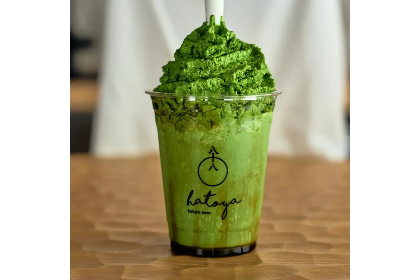 ▲「八十八シェイク＋泡抹茶」