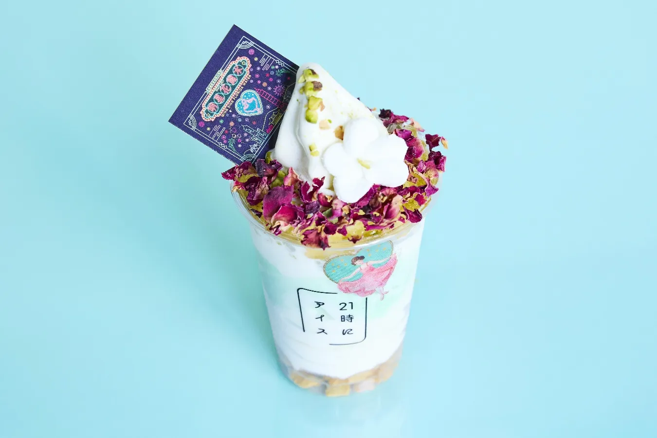 ジャスミンやローズ”香る台湾モチーフのパフェが登場！夜アイス専門店