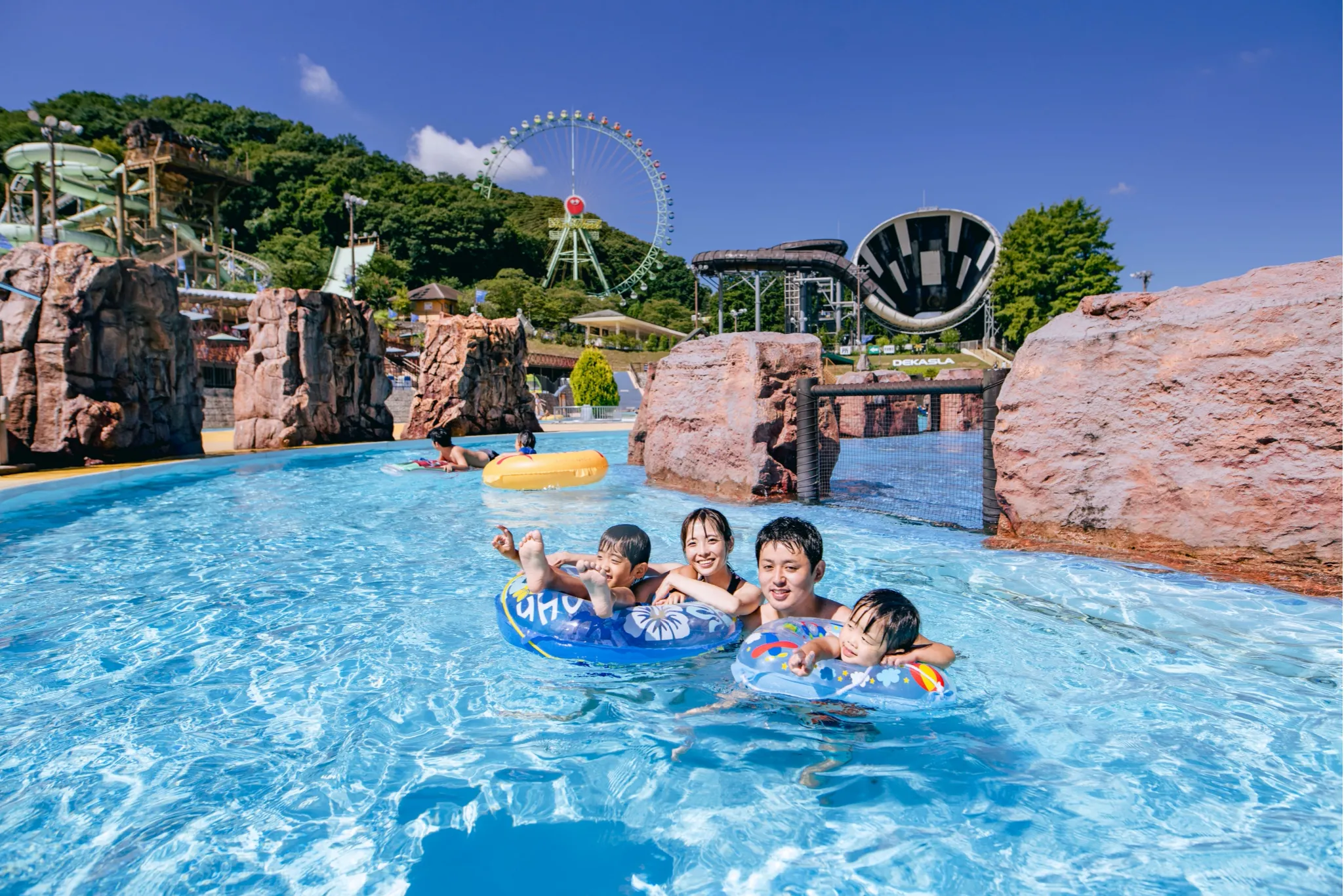 東京サマーランド「アドベンチャーラグーン」全面オープン