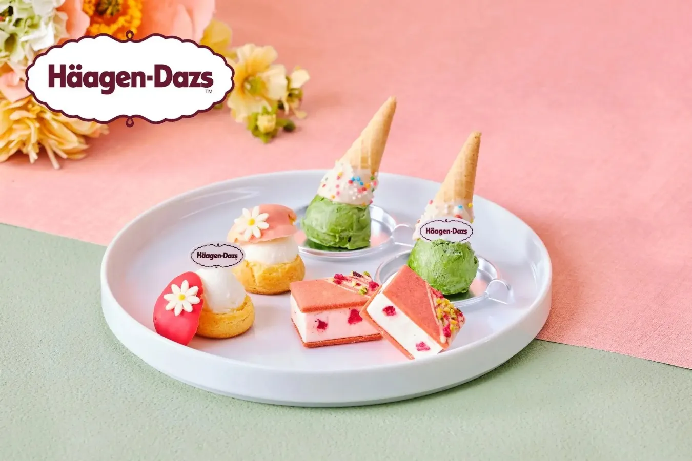 ▲スタンド中段　スイーツ