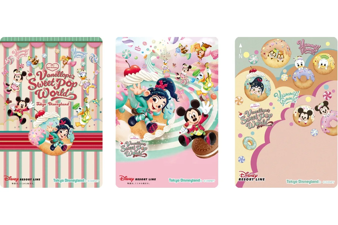 ▲「フリーきっぷ」（C）Disney