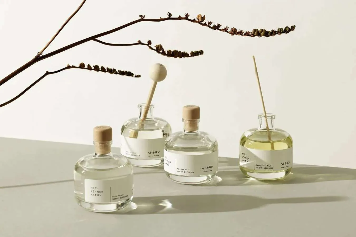 ▲フィンランドのブランド「HETKINEN（ヘトキネン）」のルームフレグランス「HETKINEN Scent diffuser」（写真提供：doinel）