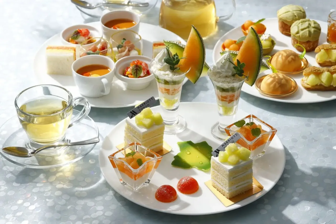 ▲「Melty Melon Afternoon Tea」イメージ