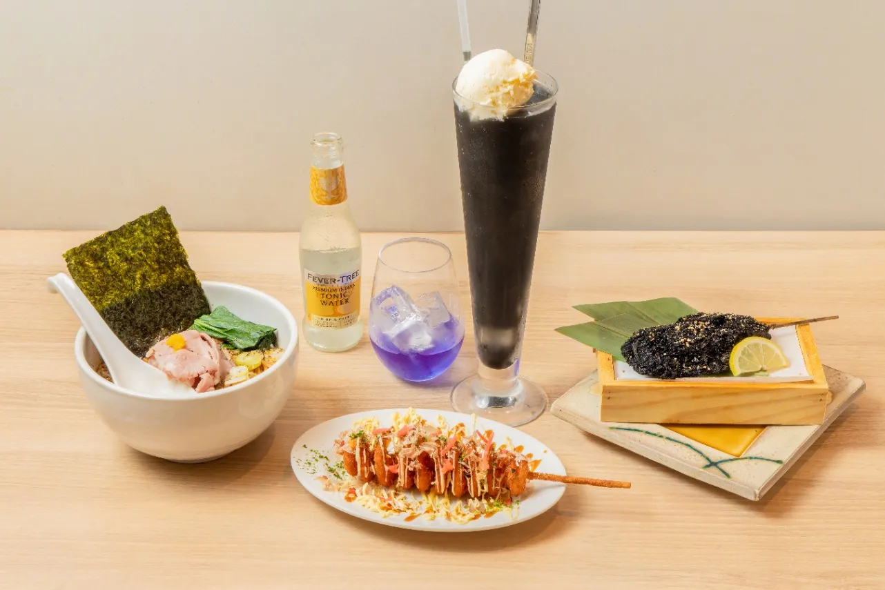 ▲お二人が今回試食したメニュー、気になる味わいはぜひ各店舗で。