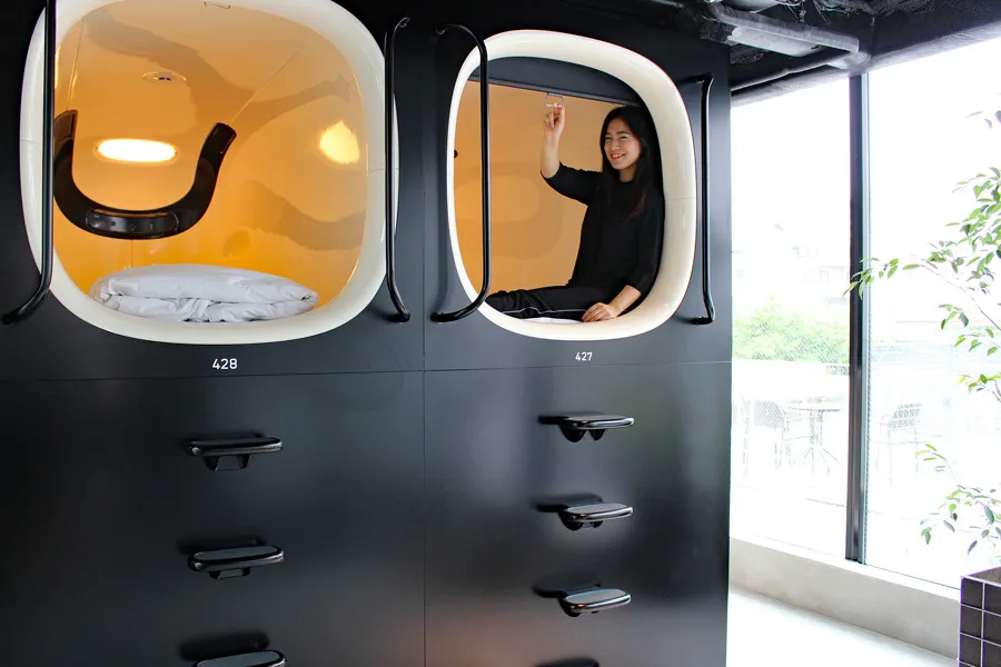 1時間1,000円～お昼寝タイム！赤坂のおしゃれ「カプセルホテル」は仮眠スポットとしても優秀だった