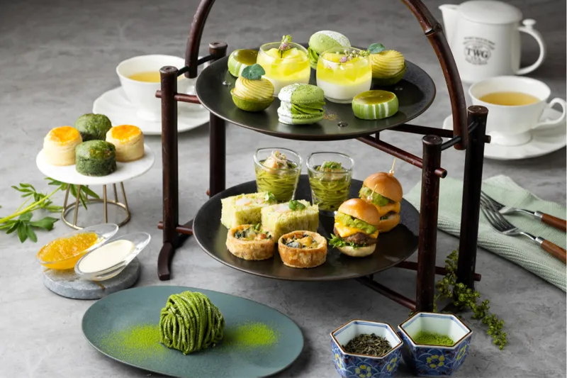 新緑の庭園で味わう！“緑”がテーマのアフタヌーンティー登場「シェラトン都ホテル東京」より