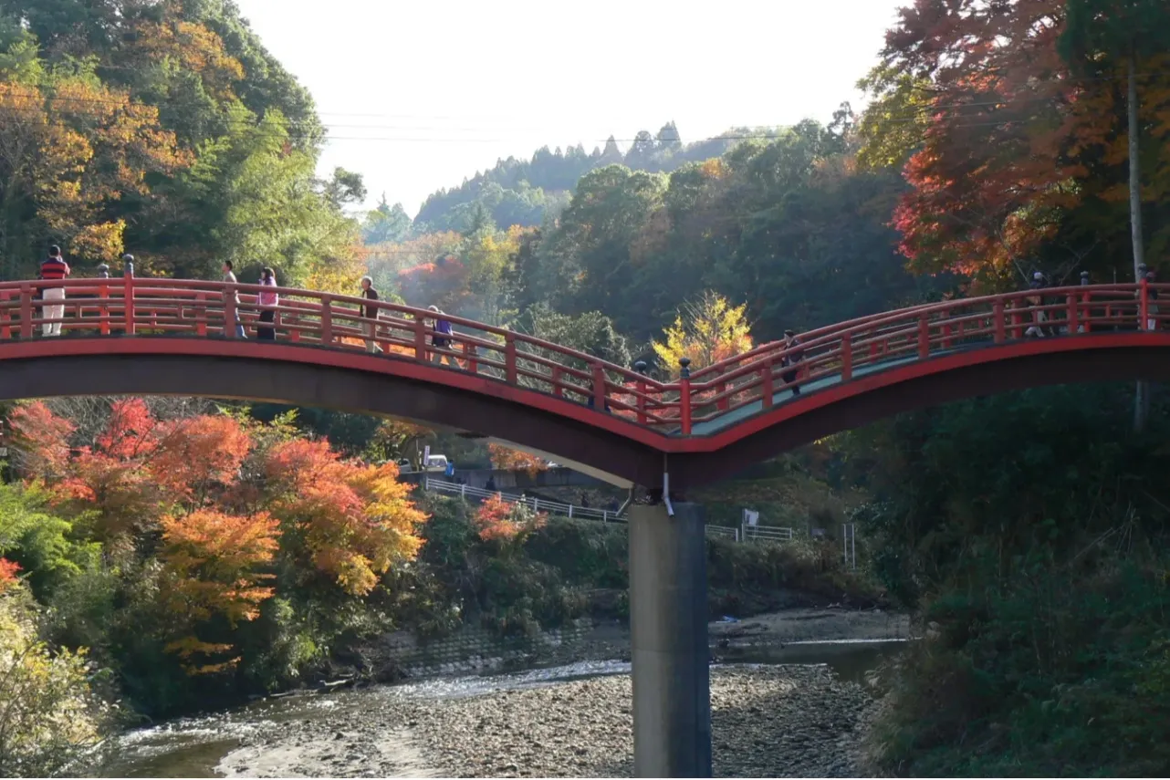 ▲〈養老渓谷〉観音橋
