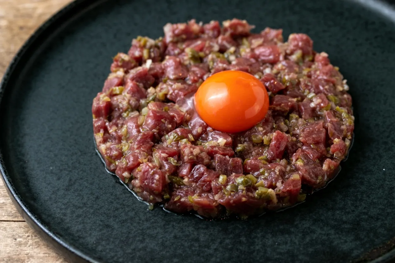 ▲「馬肉のタルタル」
