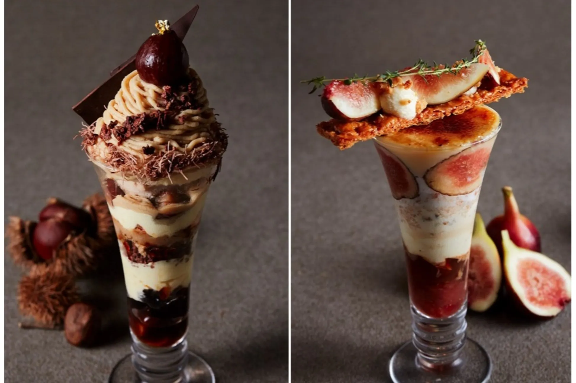 “和栗＆イチジク”の秋限定パフェが登場！渋谷ミヤシタパークのレストランから